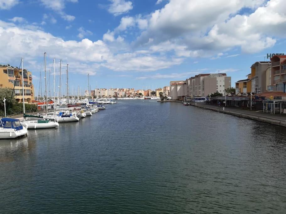 Appart. Calme 5 Pers Vue Sur Le Port De Gruissan Dış mekan fotoğraf